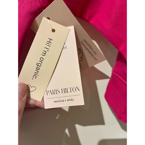 NWT Monica & Andy Pink Butterfly Sweatshirt - 18-24M - Picture 3 of 4